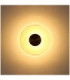 Janell Integrated Led Wall Lamp Matt Brass Colour 3000K-6