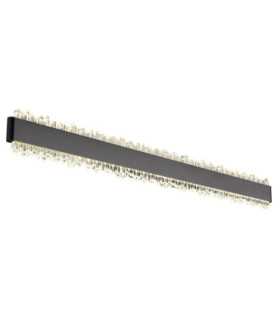 Stalagmita 70cm Integrated LED Wall Lamp Matt Black 4000K-1