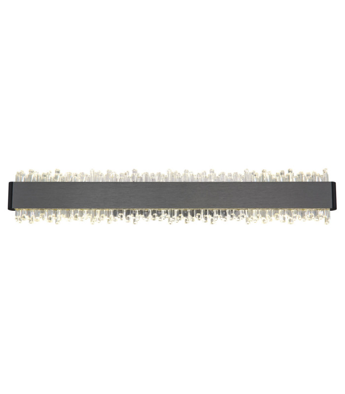 Stalagmita 48cm Integrated LED Wall Lamp Matt Black 4000K-3