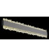 Stalagmita 48cm Integrated LED Wall Lamp Matt Black 4000K-4