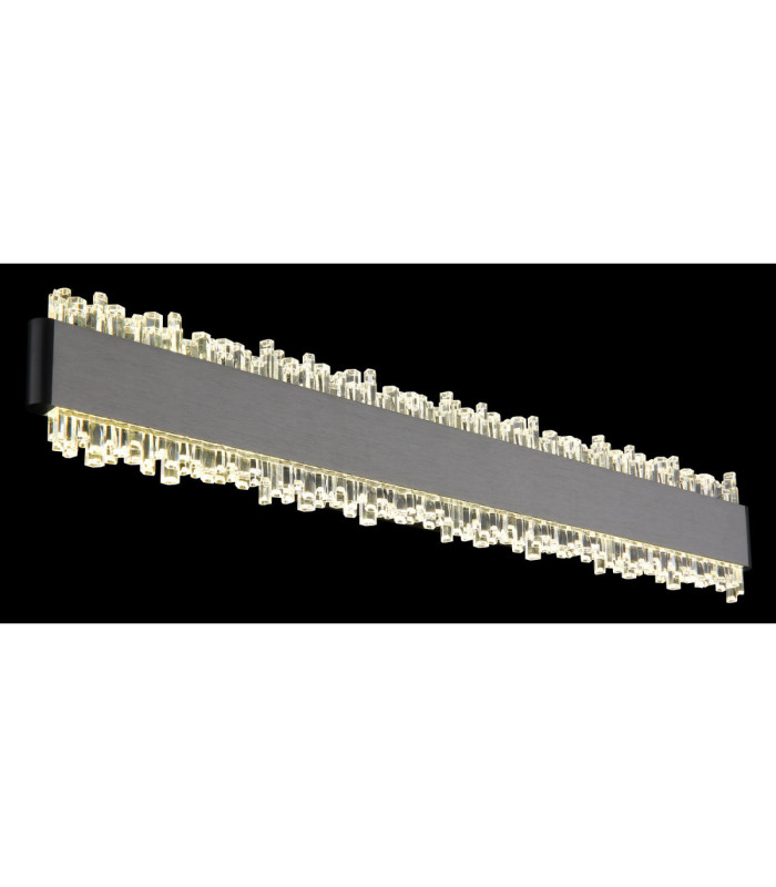 Stalagmita 48cm Integrated LED Wall Lamp Matt Black 4000K-4