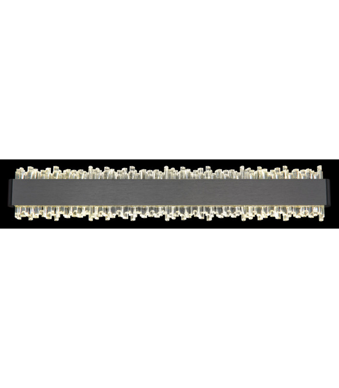 Stalagmita 48cm Integrated LED Wall Lamp Matt Black 4000K-5