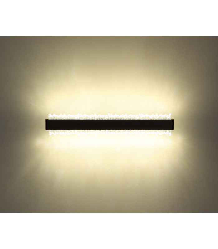 Stalagmita 48cm Integrated LED Wall Lamp Matt Black 4000K-6