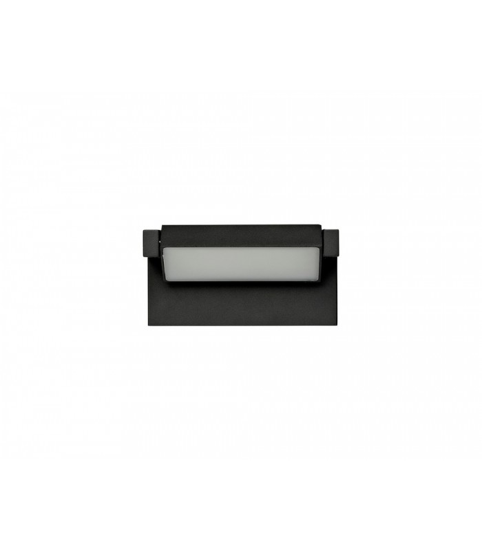 Wall Down Lamp Adjustable, 1 x 10W LED, 3000K, 720lm, IP54, Graphite Black - 4