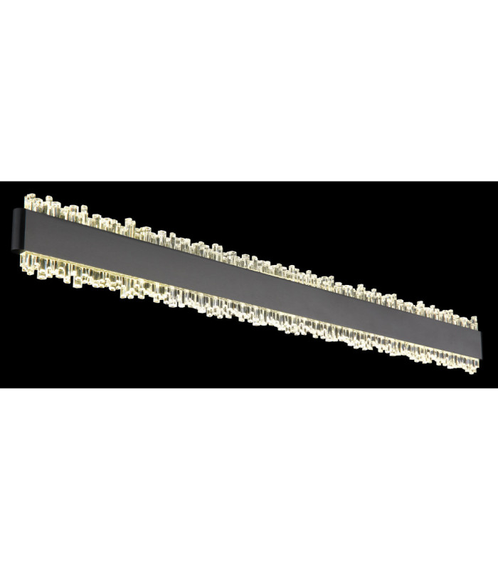 Stalagmita 70cm Integrated LED Wall Lamp Matt Black 4000K-4
