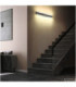 Stalagmita 48cm Integrated LED Wall Lamp Matt Black 4000K-8