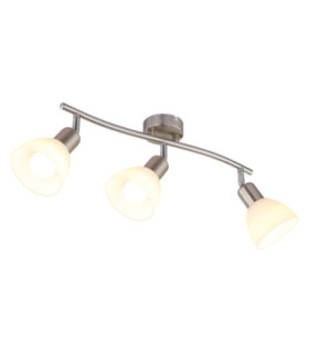 Malte Ceiling Spotlight Bar Matt Nickel 3x E14 3000K-1