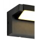 Wall Down Lamp Adjustable, 1 x 10W LED, 3000K, 720lm, IP54, Graphite Black - 5