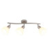 Malte Ceiling Spotlight Bar Matt Nickel 3x E14 3000K-3