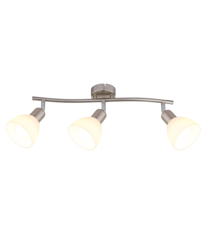Malte Ceiling Spotlight Bar Matt Nickel 3x E14 3000K-3