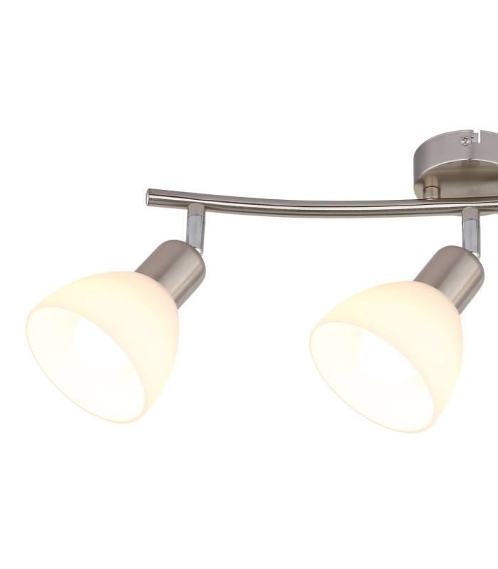 Malte Ceiling Spotlight Bar Matt Nickel 3x E14 3000K-5