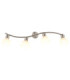 Malte Ceiling Spotlight Bar Matt Nickel 4x E14 3000K-4