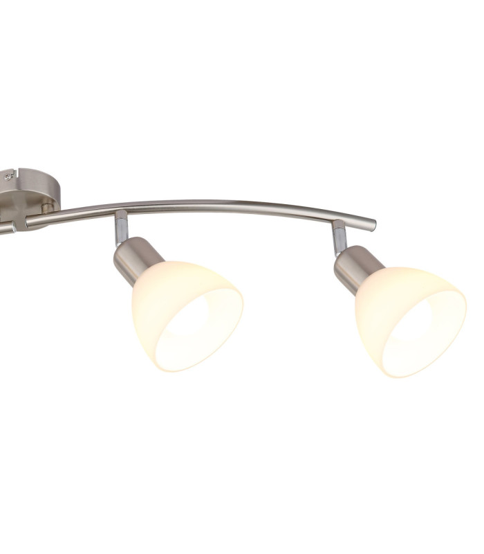 Malte Ceiling Spotlight Bar Matt Nickel 4x E14 3000K-5