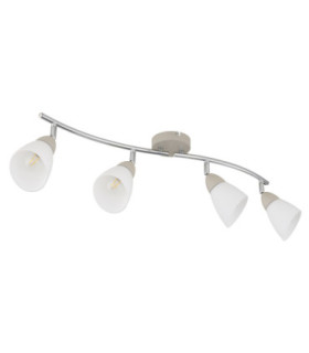 Paula Ceiling Spotlight Bar Matt Sand Colour  4x E14-2