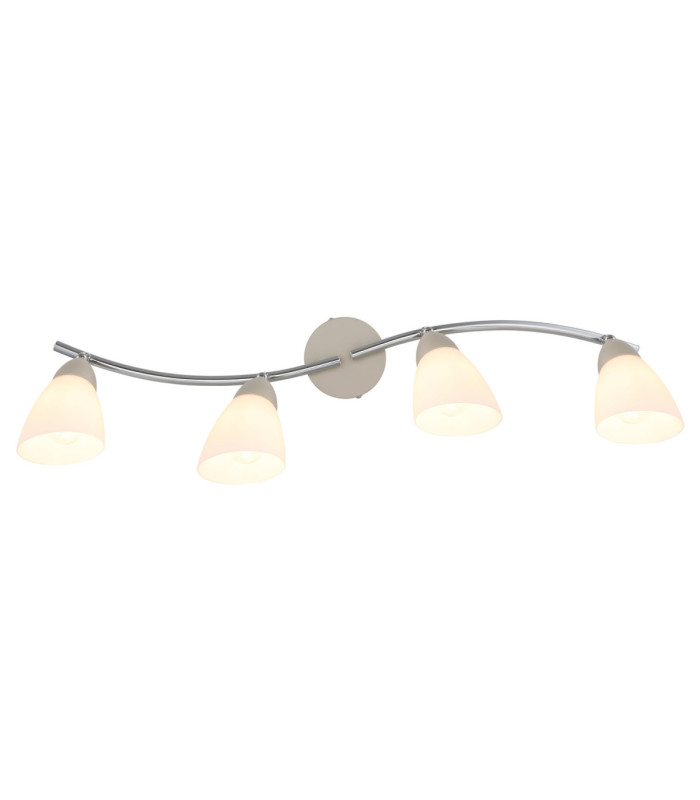 Paula Ceiling Spotlight Bar Matt Sand Colour  4x E14-4