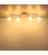 Paula Ceiling Spotlight Bar Matt Sand Colour  4x E14-5