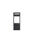 Short Bollard Post, 1 x 10W LED, 3000K, 720lm, IP54, Graphite Black - 4