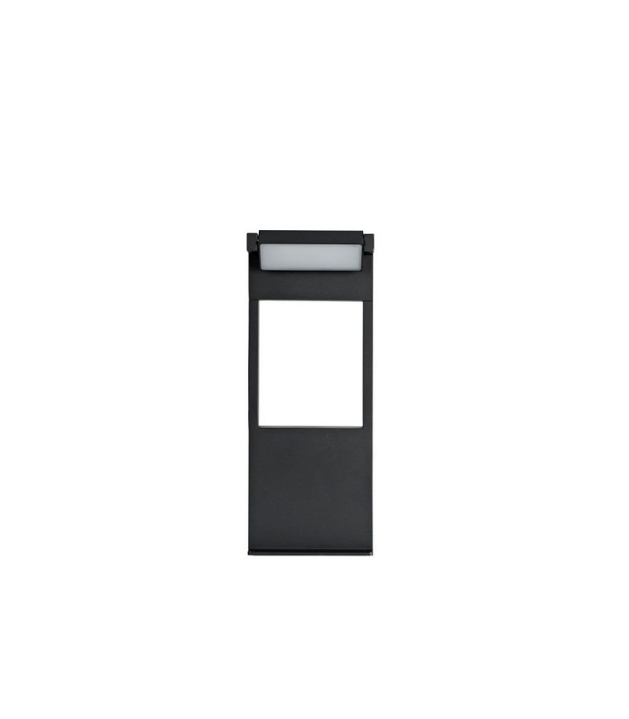 Short Bollard Post, 1 x 10W LED, 3000K, 720lm, IP54, Graphite Black - 4