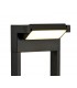 Short Bollard Post, 1 x 10W LED, 3000K, 720lm, IP54, Graphite Black - 5