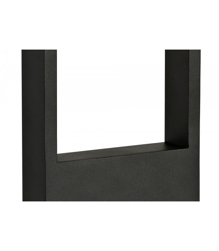 Short Bollard Post, 1 x 10W LED, 3000K, 720lm, IP54, Graphite Black - 7