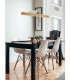 Linear Ceiling Pendant, 2 x 20W LED, 3000K, 1662lm, Medium Oak, Matt White - 3
