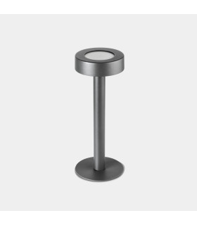 Orbit Portable IP65 Rechargeable Big Hole Cover LED 1.5W 3000K Touch Dimming Urban Grey