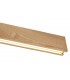 Linear Ceiling, 2 x 18W LED, 3000K, 1528lm, Medium Oak, Matt White - 6