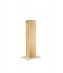 Table Lamp, 2 x 6W LED, 3000K, 450lm, Medium Oak, Matt White - 1