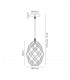 Curved Cylinder Ceiling Pendant, 1 x E27, Polished Brass - 2