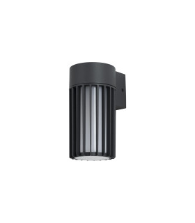 Gant Surface-Mounted Wall Light IP44 E27 15W Urban Grey