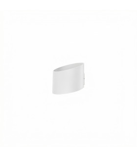 Cut Surface-Mounted Wall Light IP54 LED 9.8W 2700K On-Off White