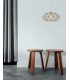 Elliptical Spherical Ceiling Pendant, 1 x E27, Polished Brass - 4