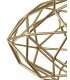 Elliptical Spherical Ceiling Pendant, 1 x E27, Polished Brass - 9