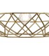 Elliptical Spherical Ceiling Pendant, 1 x E27, Polished Brass - 10