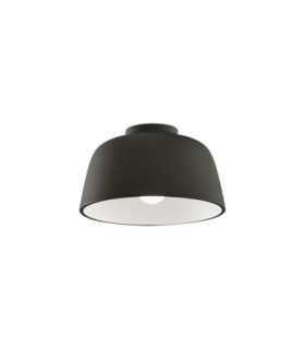 Miso Surface-Mounted Dome Ceiling Light Ø285mm E27 15W Black-1
