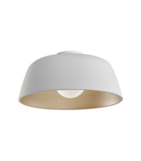 Miso Surface-Mounted Dome Ceiling Light Ø433mm E27 15W White-1