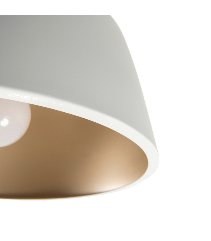 Miso Surface-Mounted Dome Ceiling Light Ø433mm E27 15W White-4
