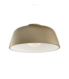 Miso Surface-Mounted Dome Ceiling Light Ø433mm E27 15W Gold