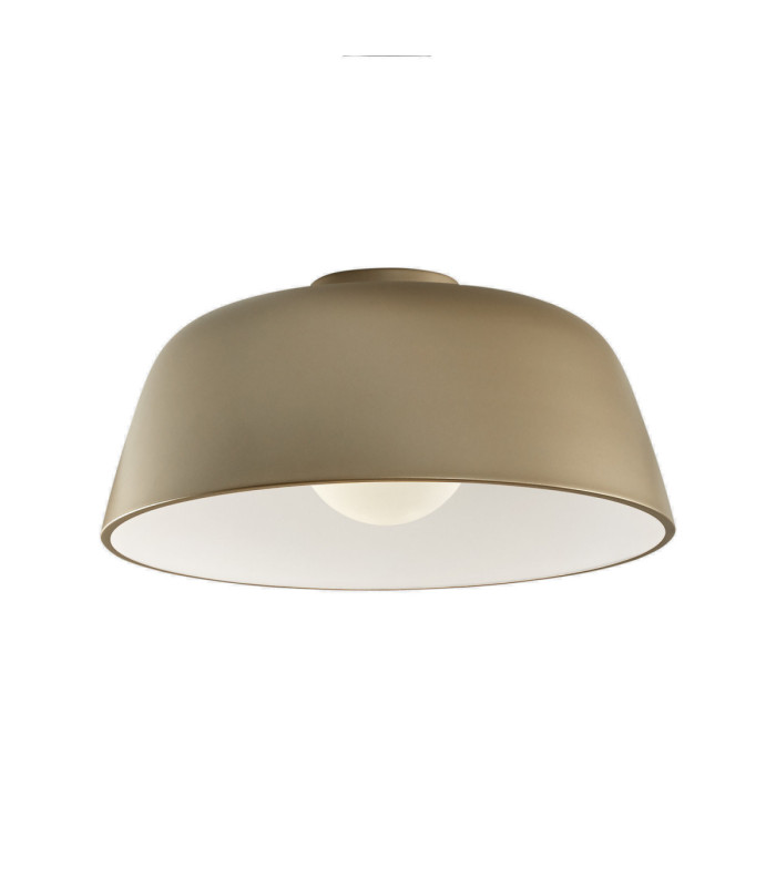 Miso Surface-Mounted Dome Ceiling Light Ø433mm E27 15W Gold
