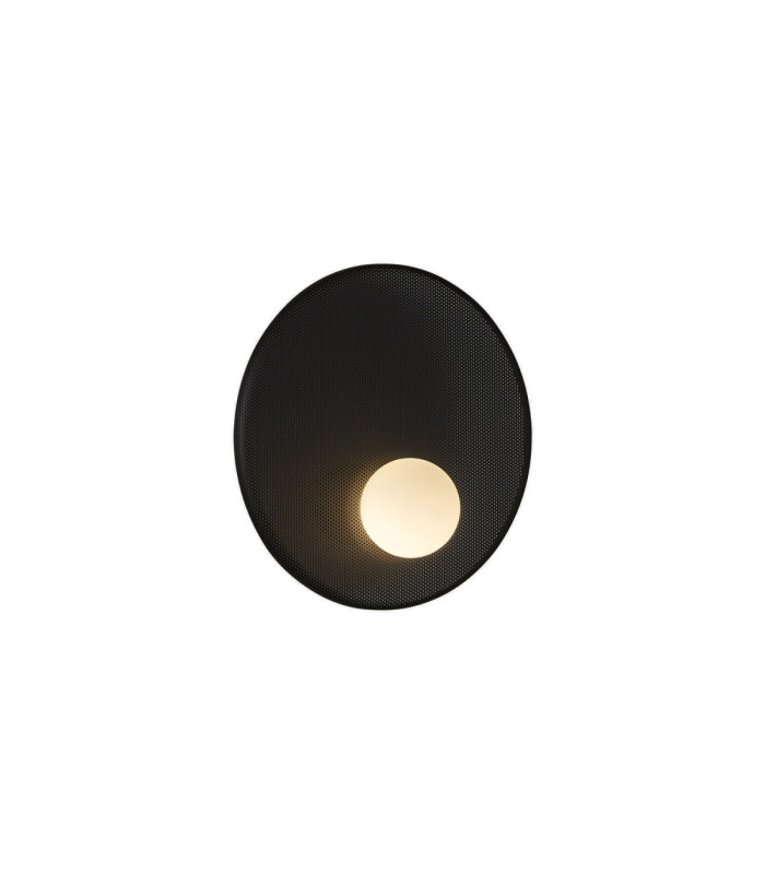 Trip Surface-Mounted Wall Light Ø300mm E14 9W Black-1