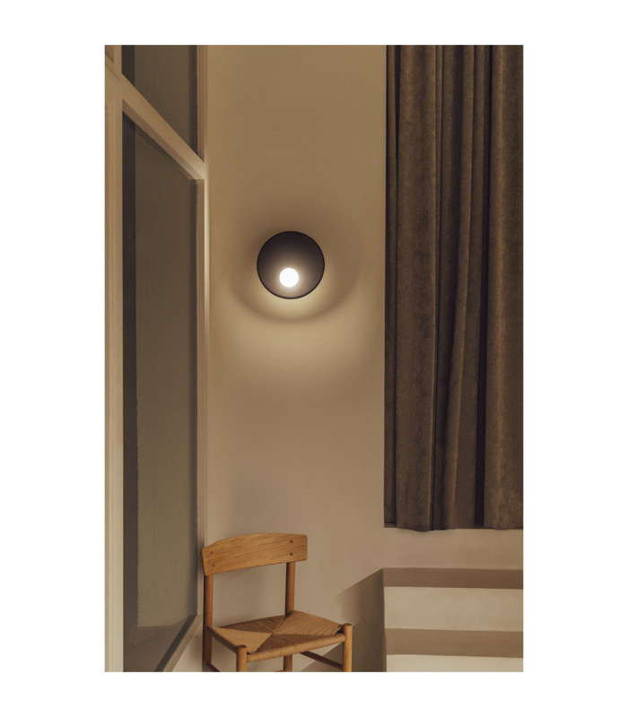 Trip Surface-Mounted Wall Light Ø300mm E14 9W Black-2