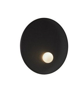 Trip Surface-Mounted Wall Light Ø460mm E14 9W Black-1