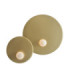 Trip Surface-Mounted Wall Light Double Ø460mm / Ø300mm E14 18W Matt Gold-1