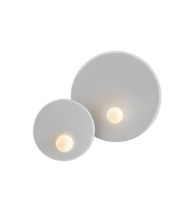 Trip Surface-Mounted Wall Light Double Ø460mm / Ø300mm E14 18W Stone Grey-1