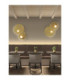 Trip Surface-Mounted Wall Light Double Ø460mm E14 18W Matt Gold-2