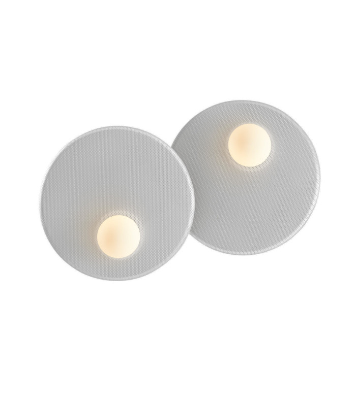 Trip Surface-Mounted Wall Light Double Ø300mm E14 18W Stone Grey-1