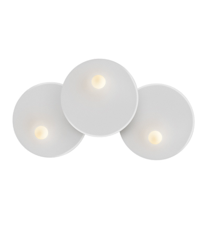 Trip Surface-Mounted Wall Light Triple Ø460mm E14 27W White-1