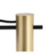 Nude Floor Lamp Single Curved E27 15W Matt Gold-2