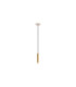 Candle Slim Pendant Recessed LED 4.1W 2700K On-Off Brass-1