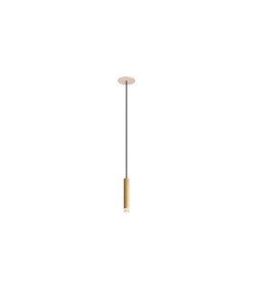 Candle Slim Pendant Recessed LED 4.1W 2700K On-Off Brass-1